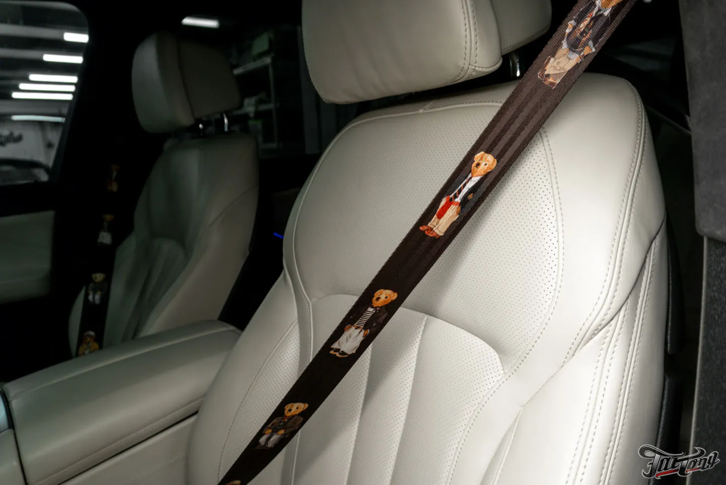Ремни безопасности с принтом плюшевых мишек Ralph Lauren для BMW X7